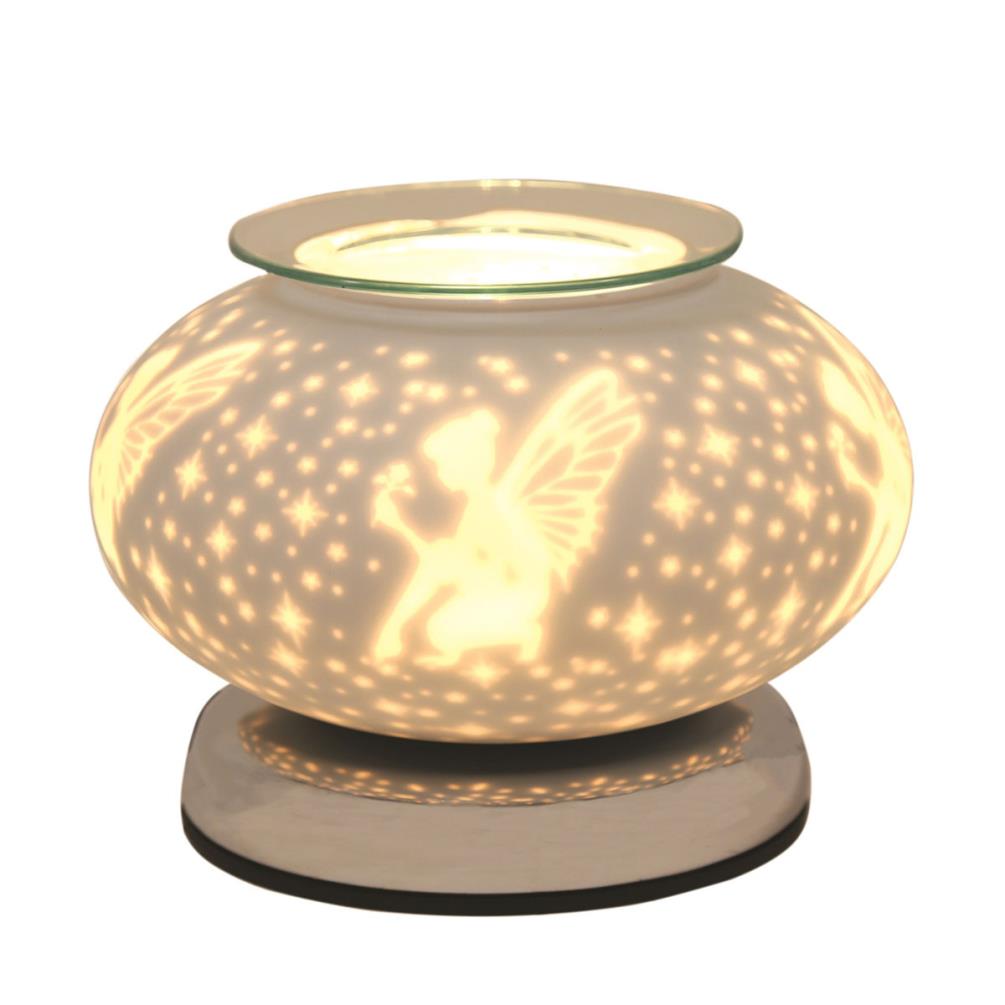 Aroma Fairy Satin Ellipse Touch Electric Wax Melt Warmer £19.52